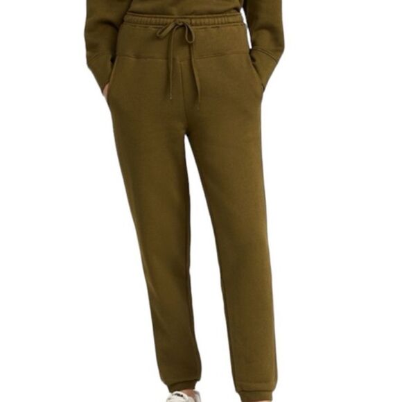 Madewell MWL BetterTerry Sweatpants Joggers Size Small olive army green - Picture 1 of 6